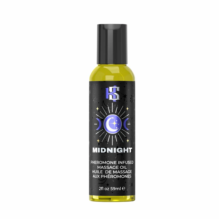 Celestial Collection MIDNIGHT pheromone Massage oil 2 fl oz/59 ml