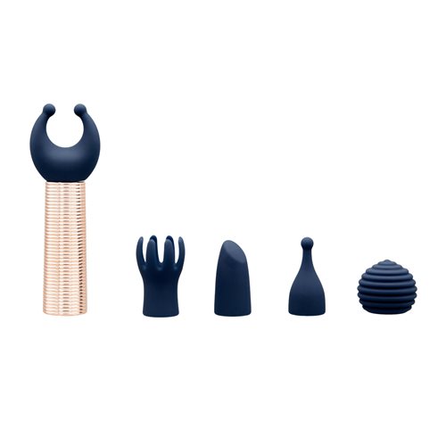 BM36514 Pillow Talk Secrets Desires 6 Piece Set Navy