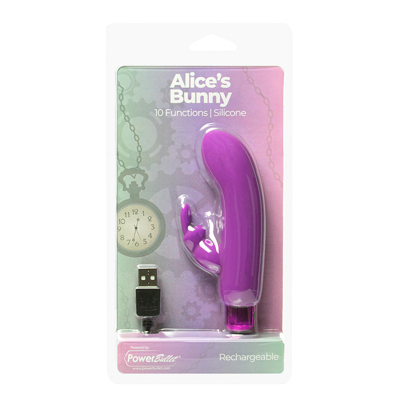 BM56315 Alice’s Bunny 4” Bullet Purple