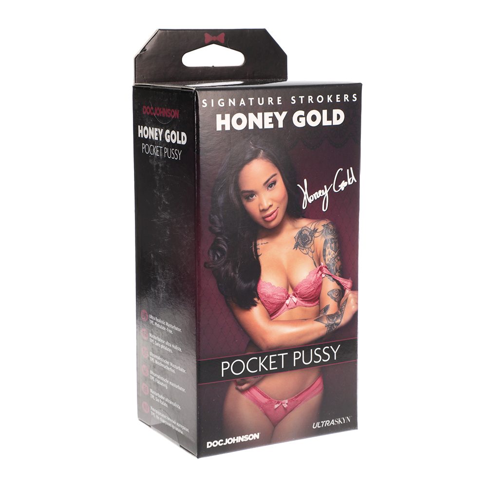 UltraSkyn Pocket Pussy Honey Gold
