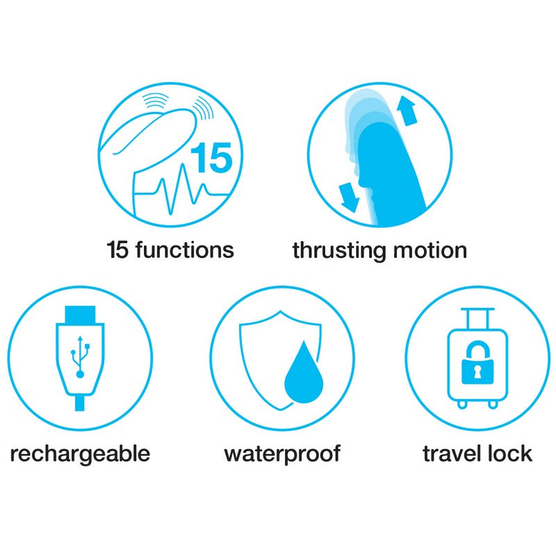 Vibrating Strap On Harness Set