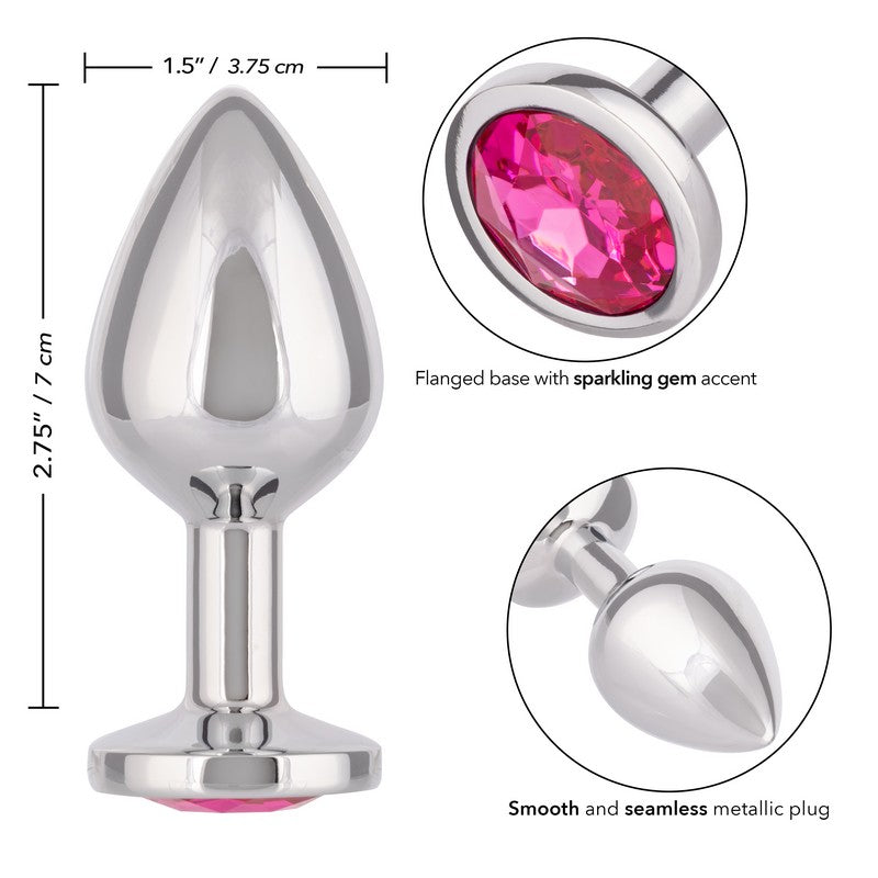 SE0438-10-3 Jewel Rose Plug Large