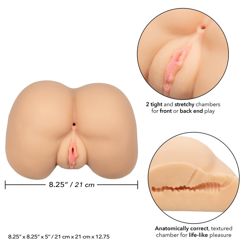 SE0913-20-3 Stroke It Life-Size Ass Ivory