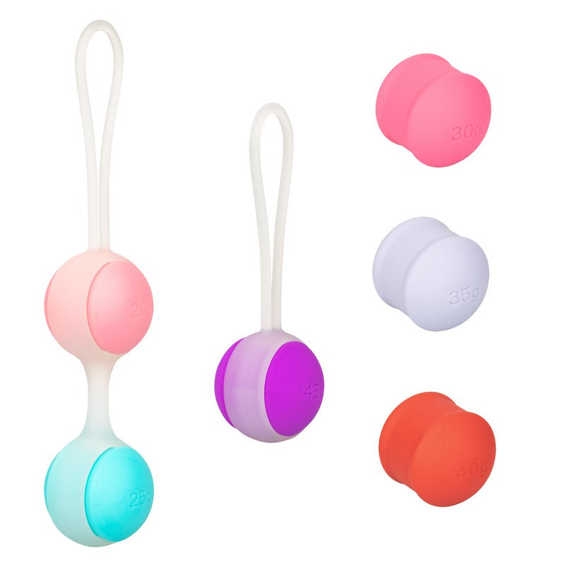 SE1338-15-3 She-ology Individual Weighted Kegel Set
