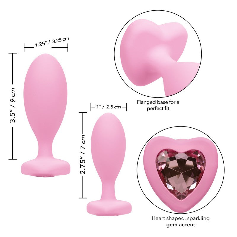 SE0004-52-2 First Time Crystal Booty Duo Pink