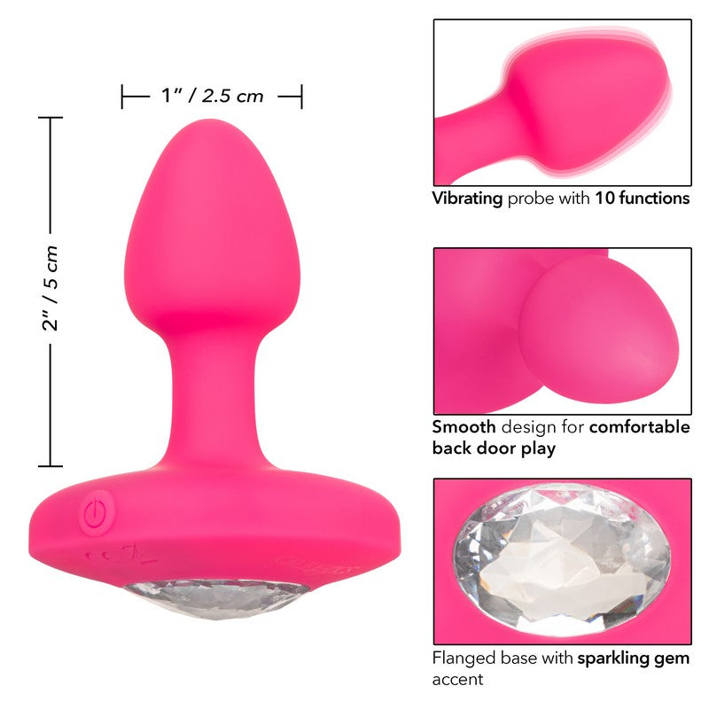 SE0443-05-3 Cheeky Gems Rechargeable Probe Small Pink