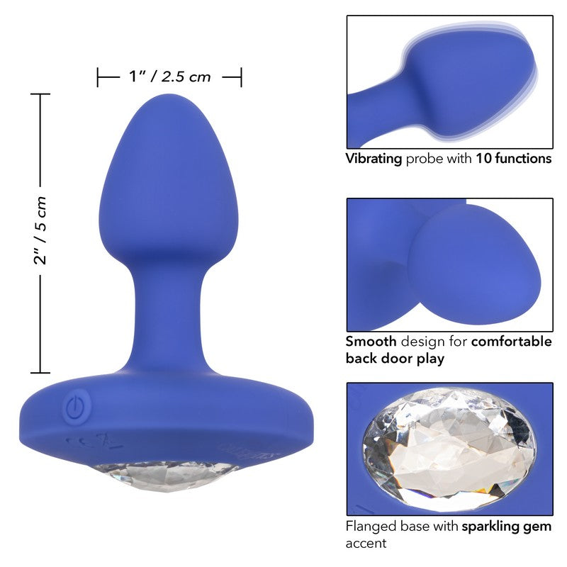 SE0443-15-3 Cheeky Gems Rechargeable Probe Small Blue