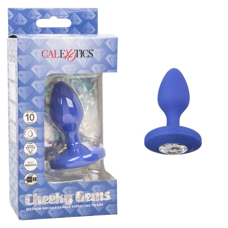 SE0443-20-3 Cheeky Gems Rechargeable Probe Medium Blue