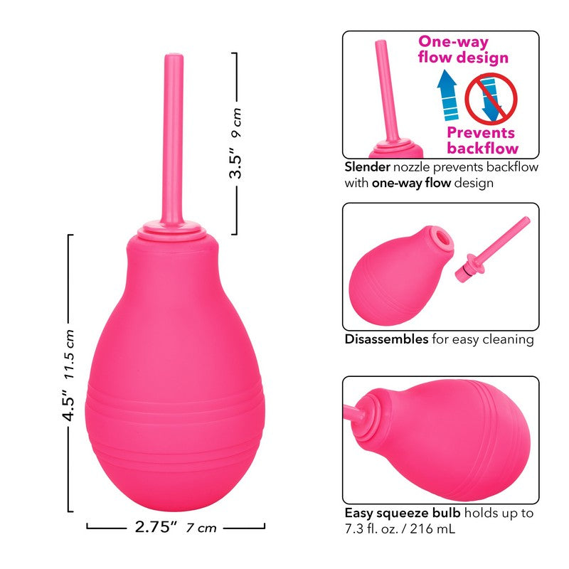 SE0444-10-3 Cheeky One-Way Flow Douche Pink