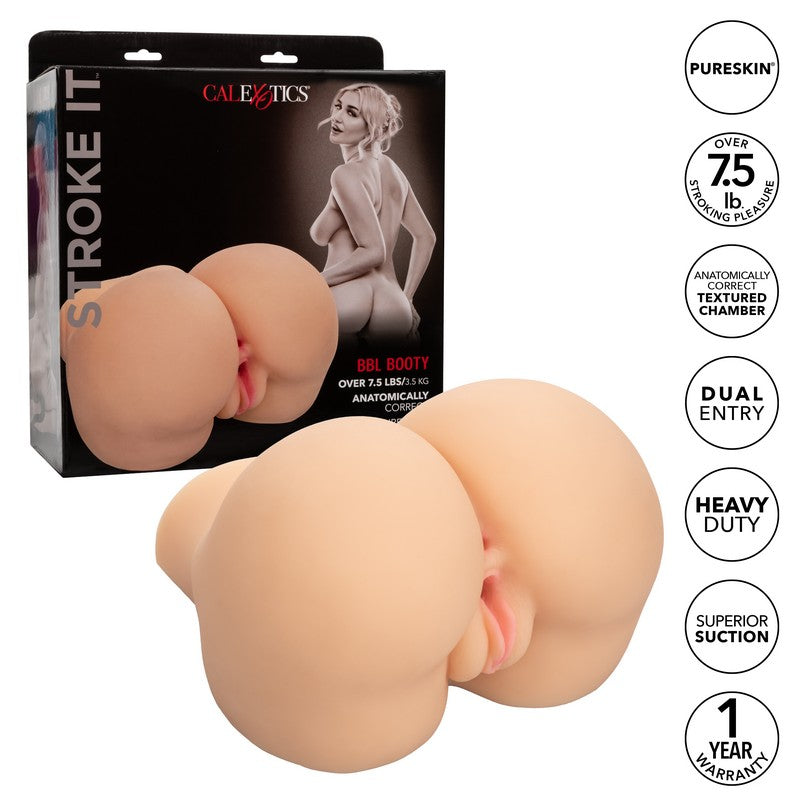 SE0913-55-3 Stroke It BBL Booty Ivory