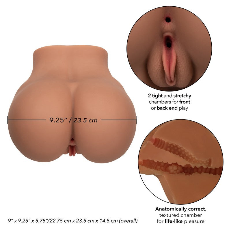 SE0913-60-3 Stroke It BBL Booty Brown