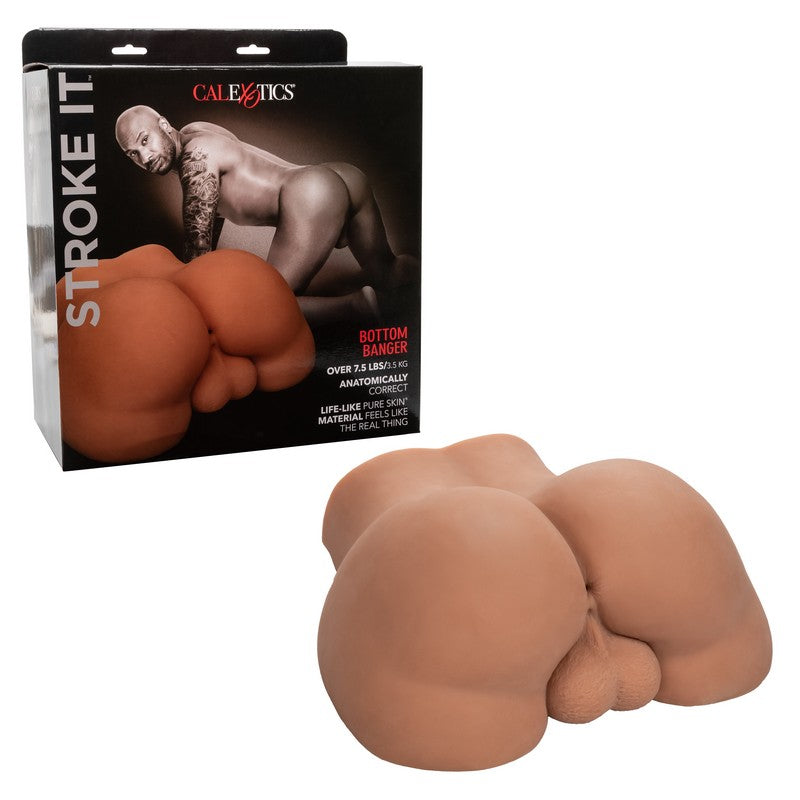 SE0914-10-3 Stroke It Bottom Banger Brown