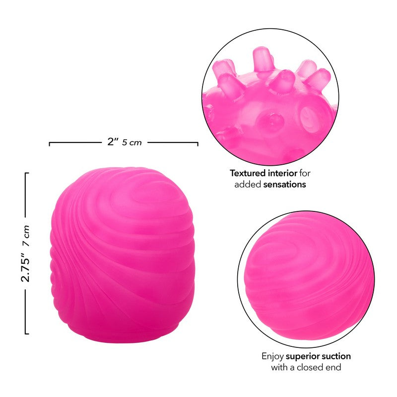 SE0936-10-3 Pop Sock! Textured Pink