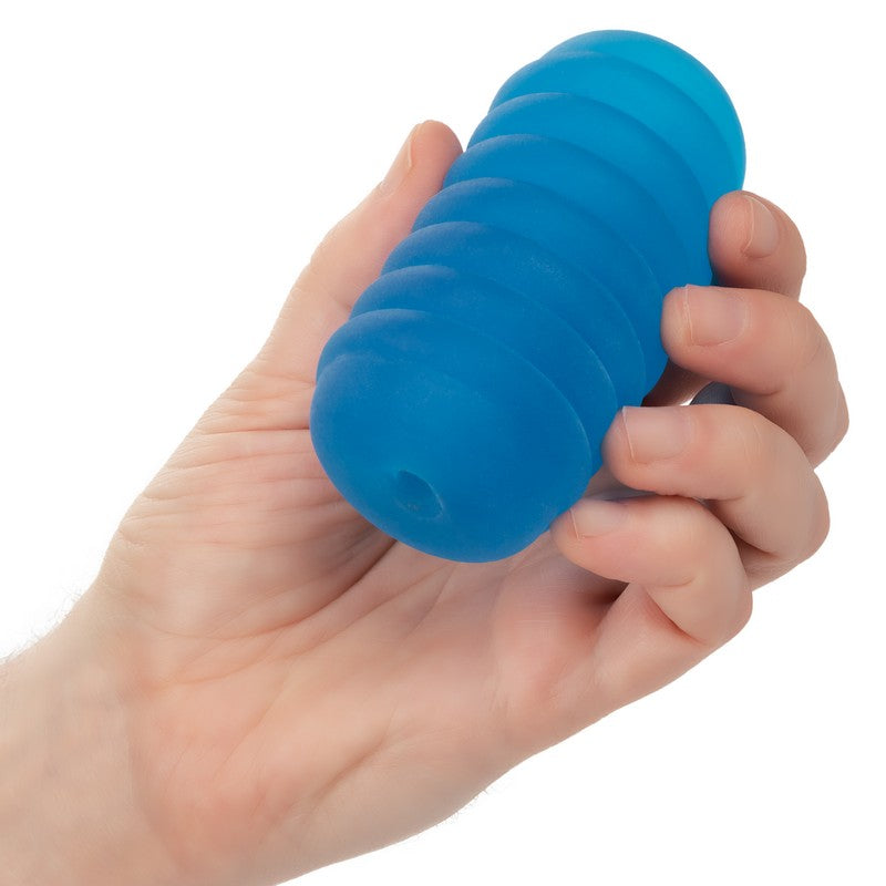 SE0936-20-3 Pop Sock! Ribbed Blue