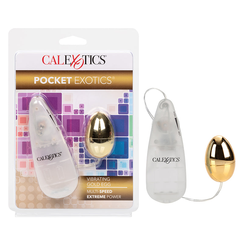 SE1103-07-2 Pocket Exotics Single Egg Gold