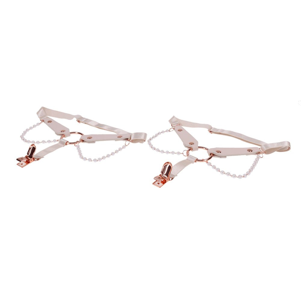 Peaches 'n CreaMe Pearl Garters