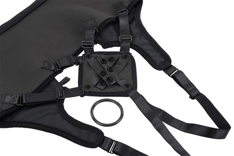 High Waisted Corset Strap-On