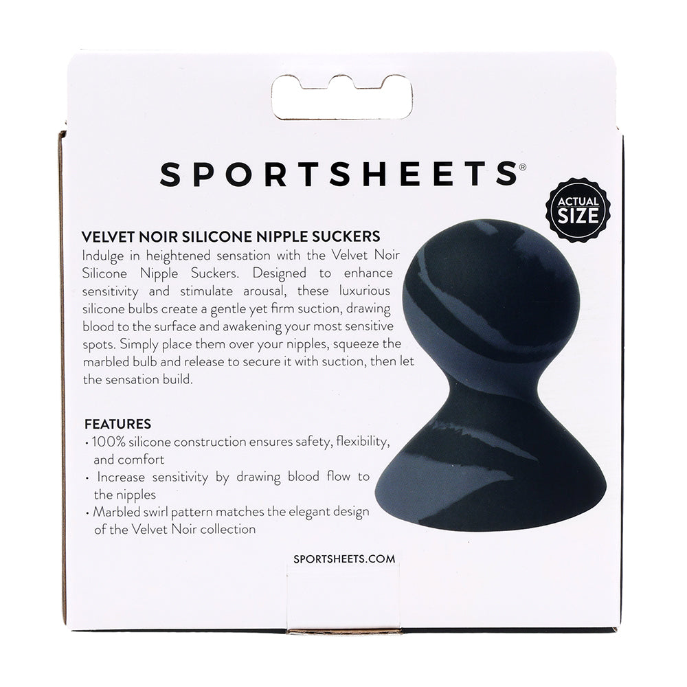 Velvet Noir Silicone Nipple Suckers