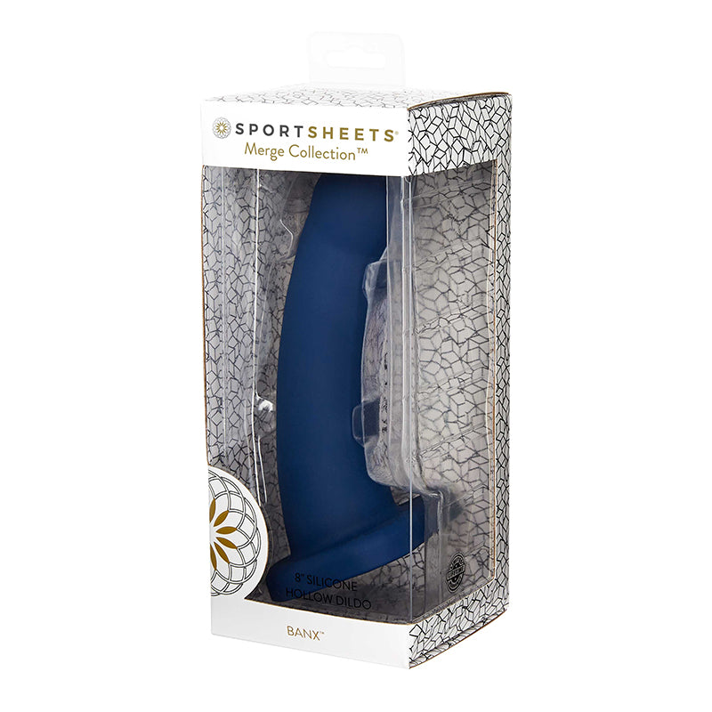 8" Banx Hollow Sheath Dildo