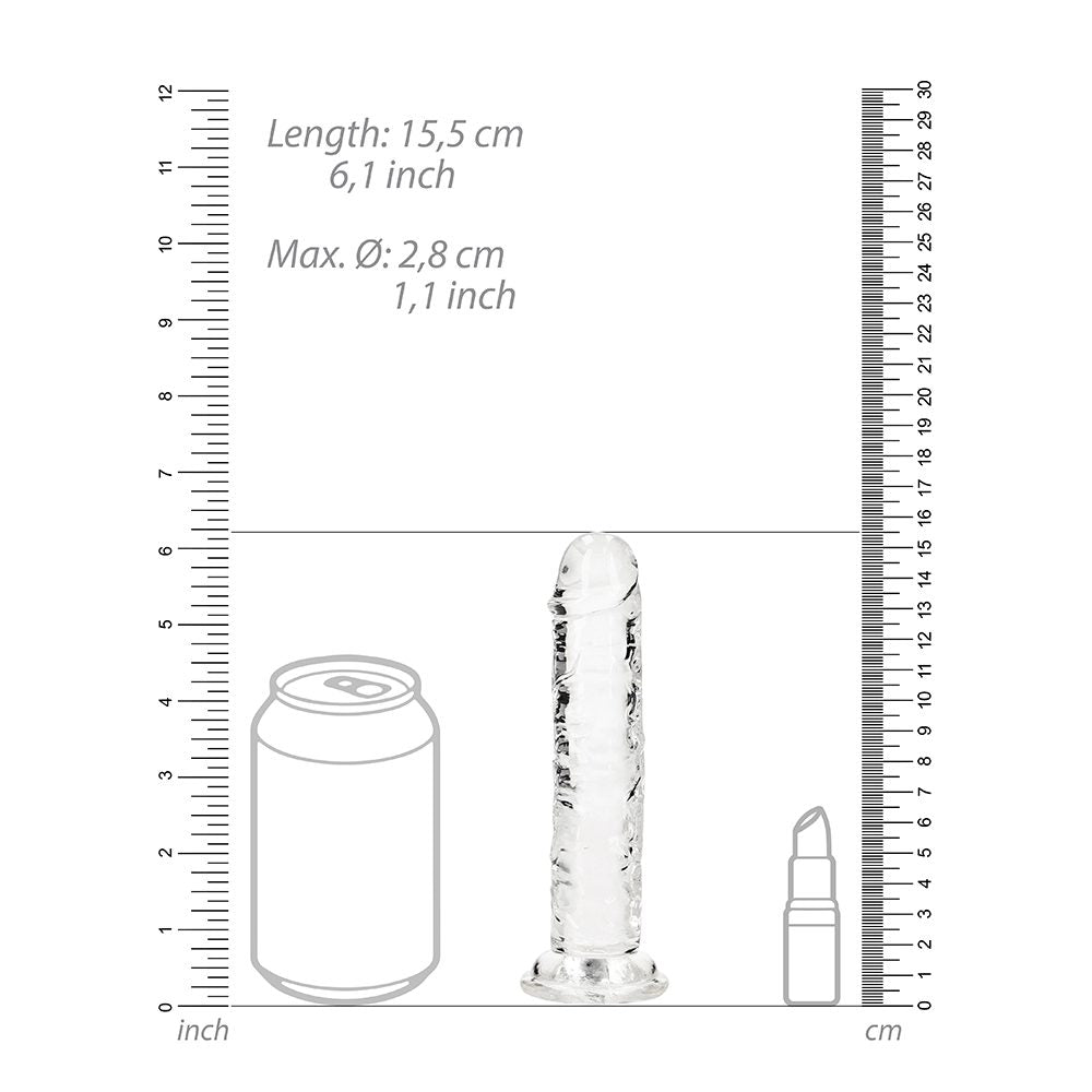 6" Straight No Balls