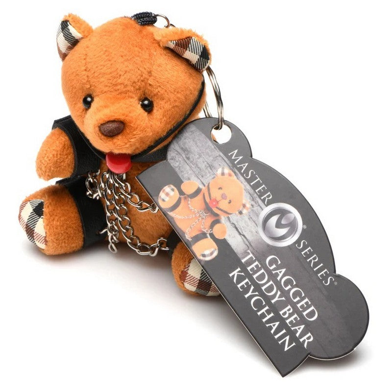 XR-AH118 Gagged Teddy Bear Keychain