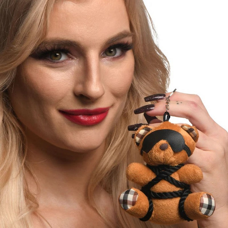 XR-AH121 Bound Teddy Bear Keychain