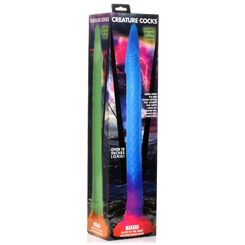 Creature Cock Makara Silicone Snake Dildo