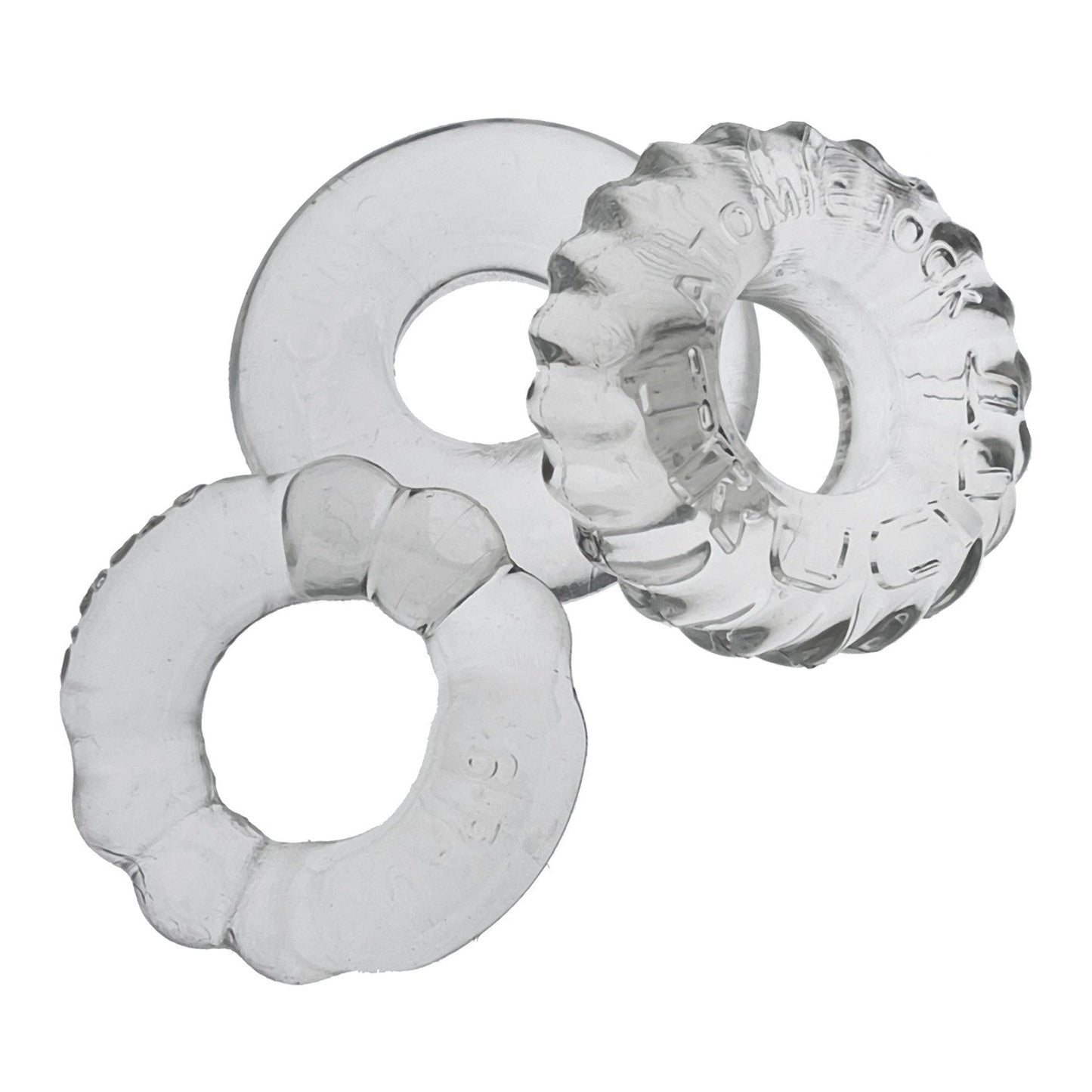 BONEMAKER 3-pack boner cockring kit by Oxballs