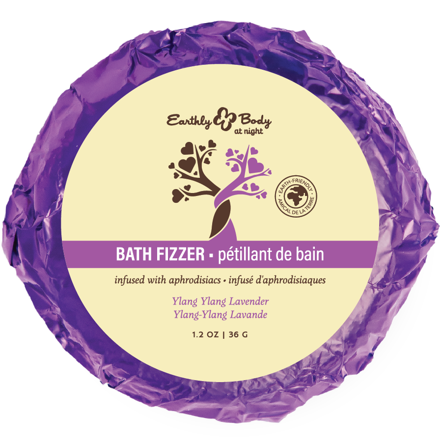 Earthly Body at Night Bath Fizzer Aphrodisiac Collection Set 4pc