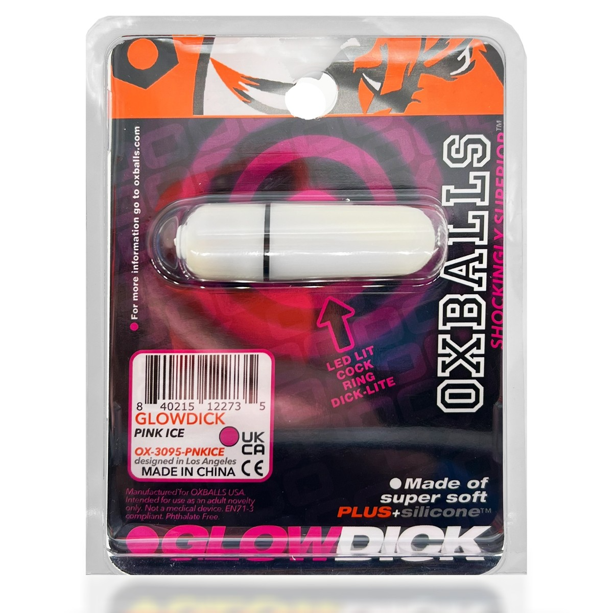 GLOWDICK cockring with LED
