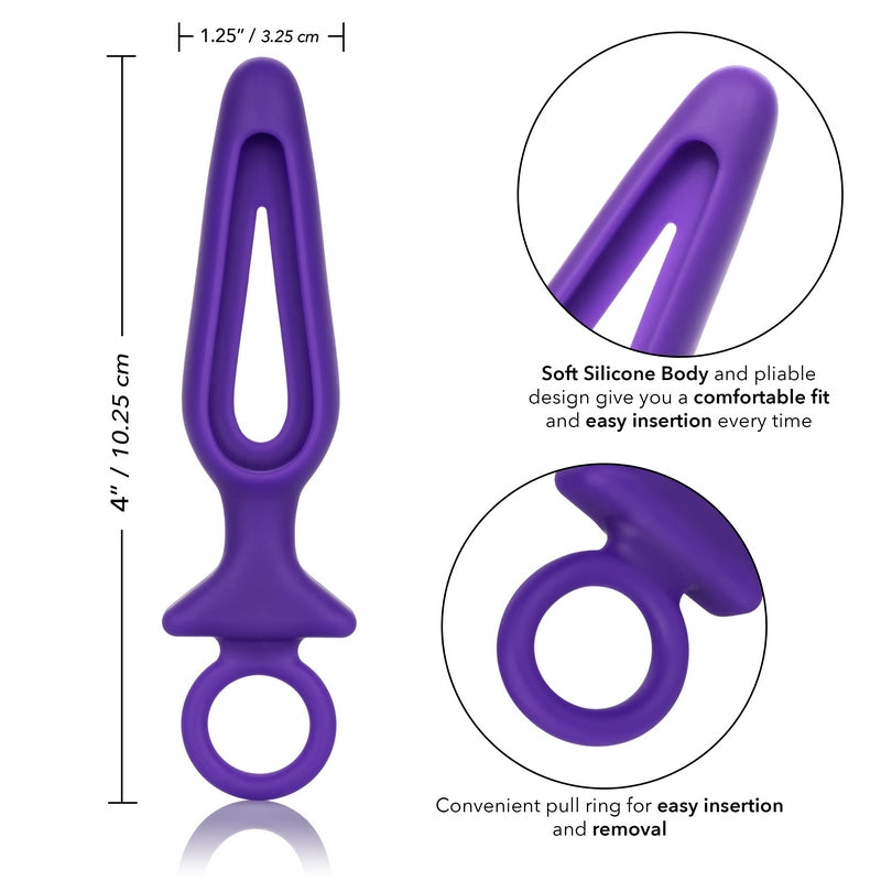 SE0393-46-2 Booty Call Silicone Groove Probe Purple