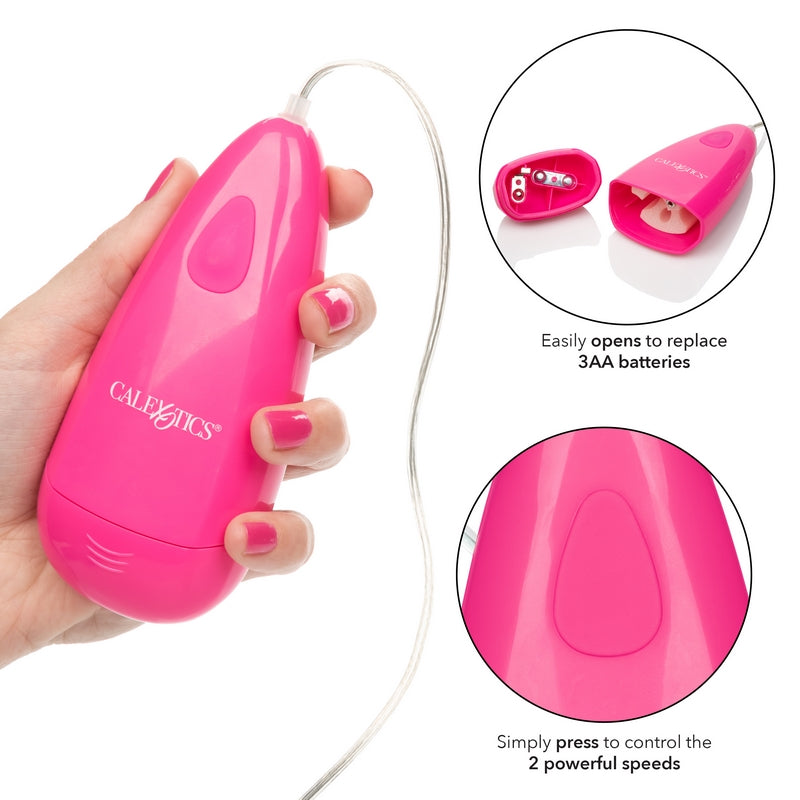 SE1150-05-2 Waterproof Gyrating Bullet Pink
