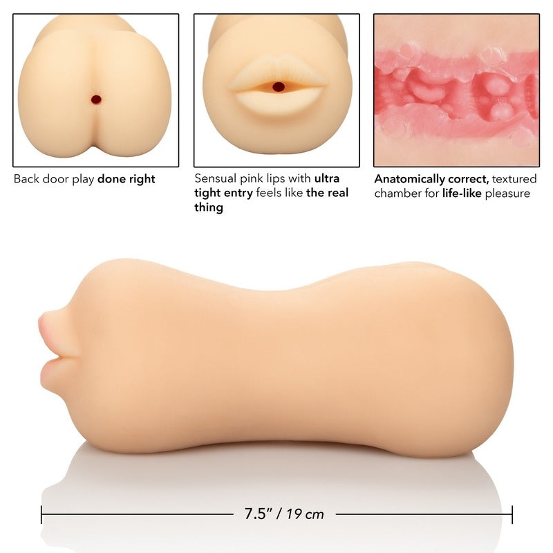 SE0912-55-3 Stroke It Mouth & Ass