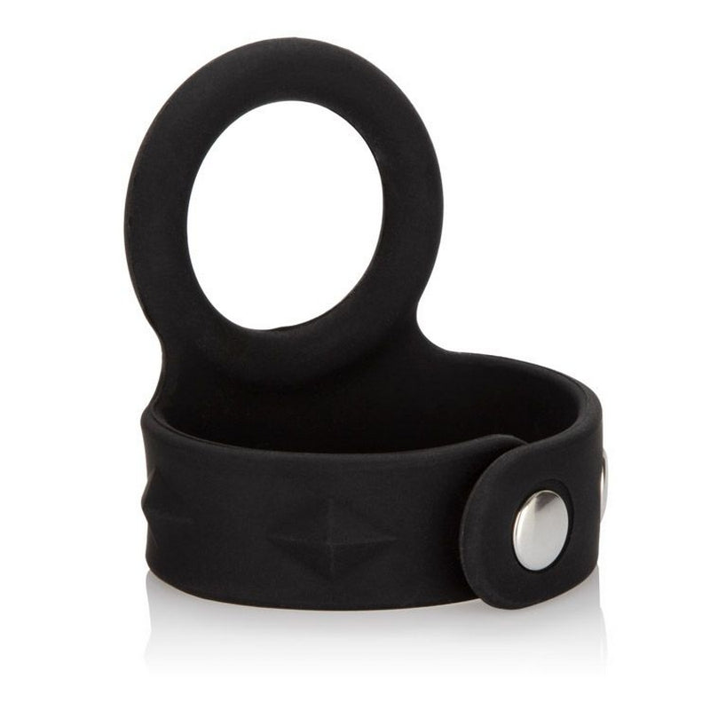 SE1413-15-3 Silicone Tri-Snap Scrotum Support Ring Medium