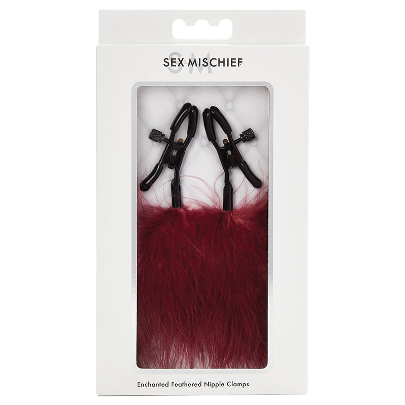 Enchanted Feather Nipple Clamps