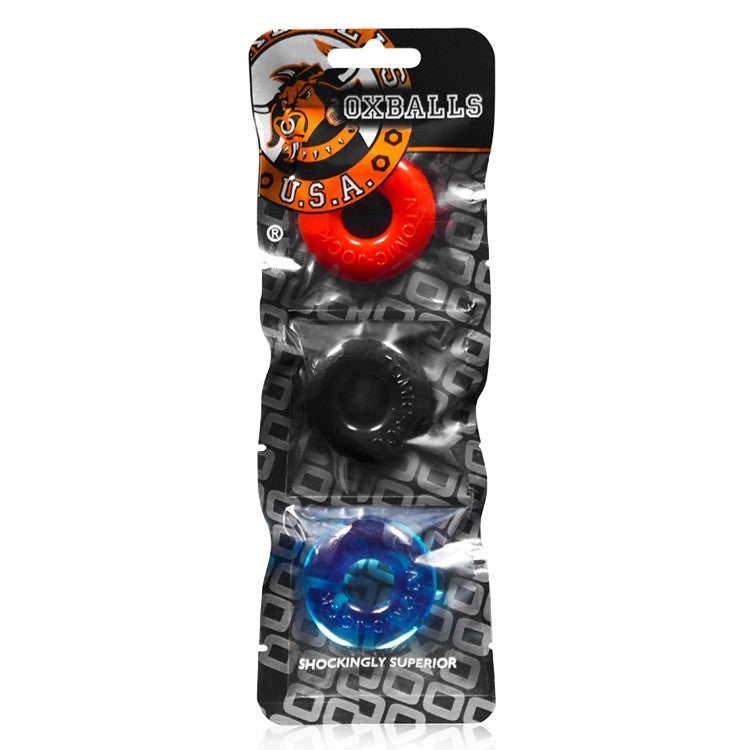 RINGER, 3-pack of DO-NUT-1 Cockrings