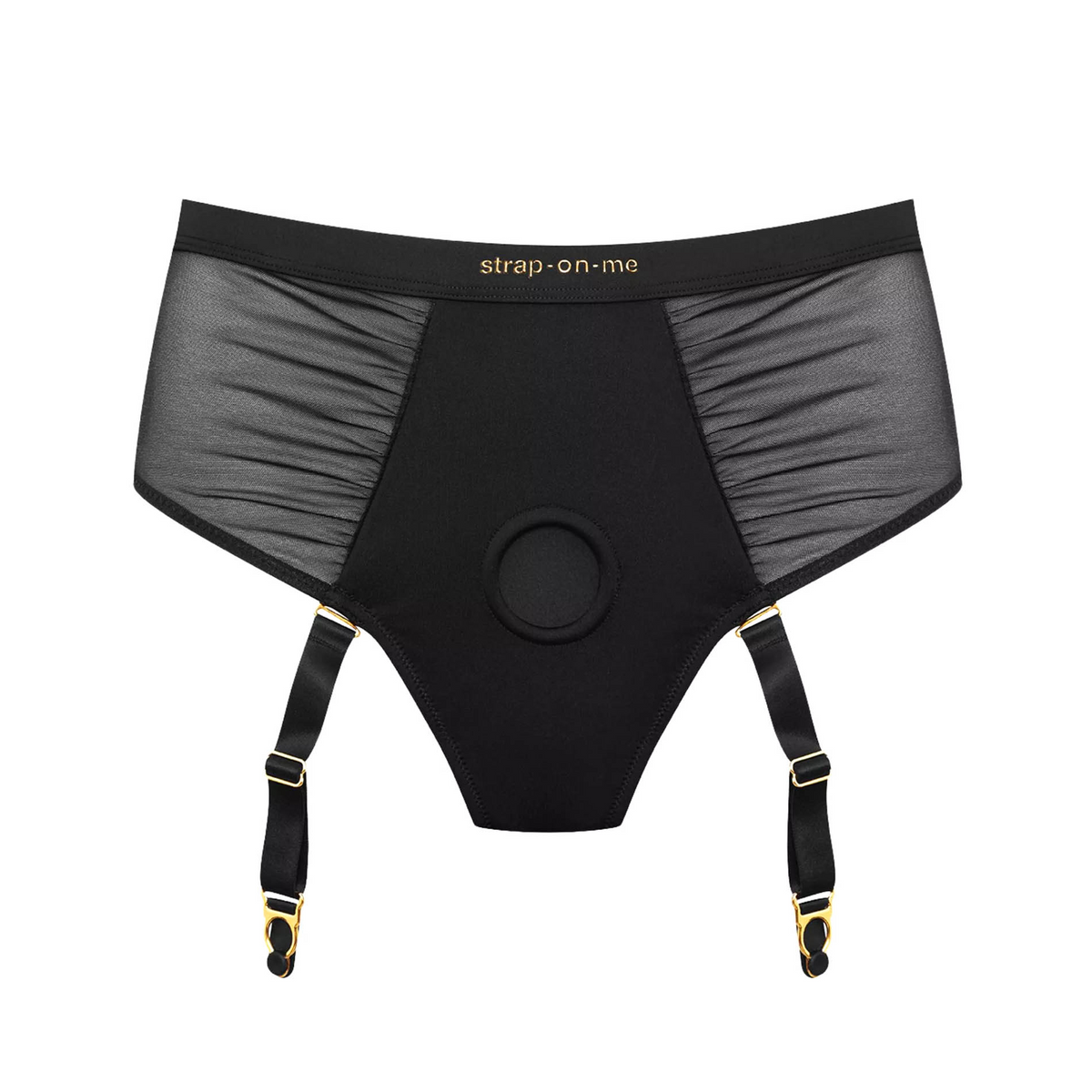 HARNESS LINGERIE IDYLLE - M - BLACK