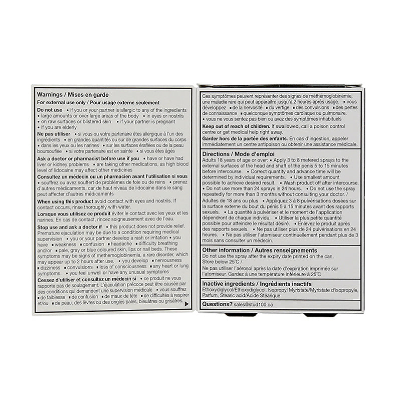 Stud 100 Delay Spray Authorized Distributor