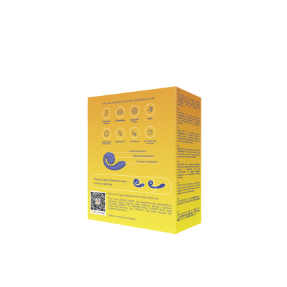 SVibe Snail GIZI Lite vibrator, juicy blueberry
