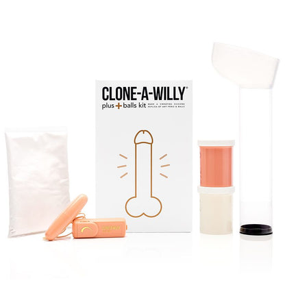 Vibrating Clone-A-Willy With BALLS