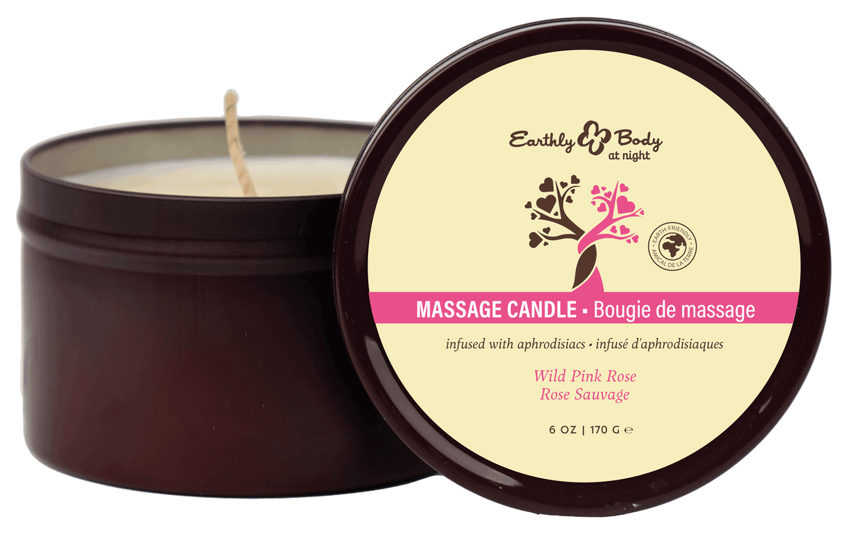 Earthly Body at Night Aphrodisiac PrePack Bath Fizzers and Candles 16pcs plus tester and candle warmer