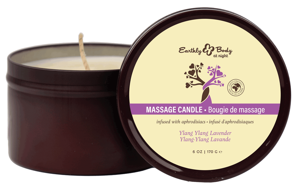 Earthly Body at Night Aphrodisiac PrePack Bath Fizzers and Candles 16pcs plus tester and candle warmer