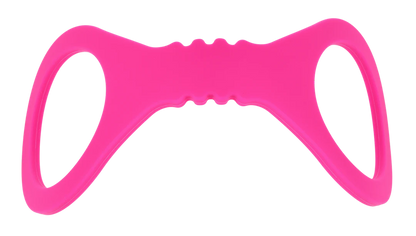 Small Hot Pink Silicone Cuffs