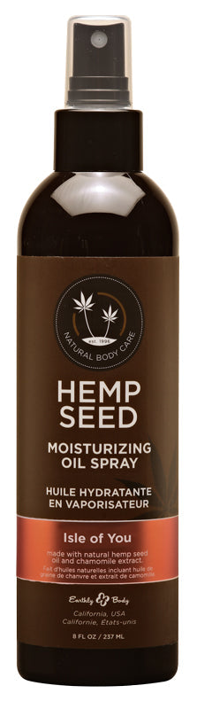 Hemp Seed Moisturizing Oil Spray Isle of You 8 fl oz / 237 ml