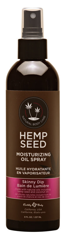 Hemp Seed Moisturizing Oil Spray Skinny Dip  8 fl oz / 237 ml