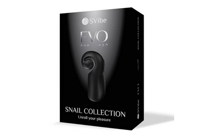 SVibe Snail EVO stroker, black