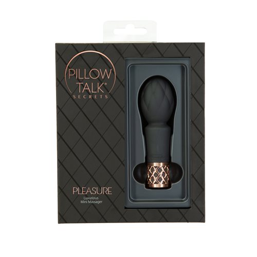 BM27411 Pillow Talk Secrets Pleasure Wand Black