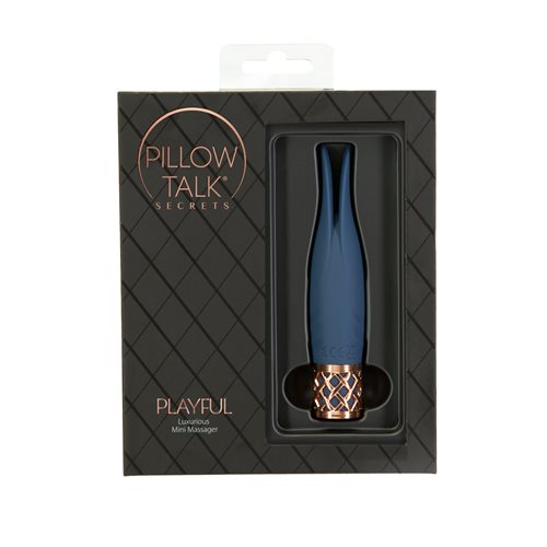 BM27514 Pillow Talk Secrets Playful Massager Blue