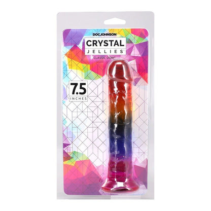 Crystal Jellies Rainbow Dong