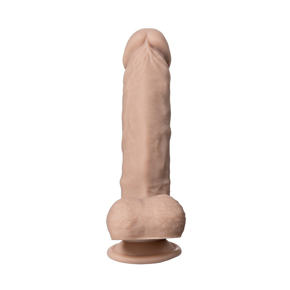 8" Silex-D Dildo Real Skin Model 1 Vanilla